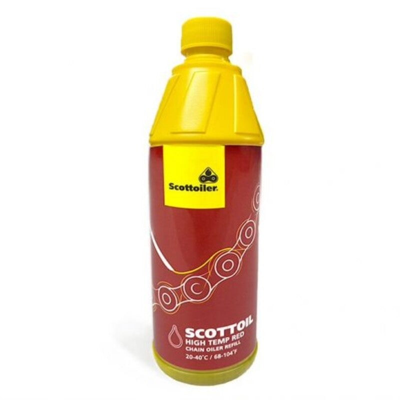 SCOTTOILER Ölnachfüllung für eSystem & vSystem Red Kit Hochtemp. 20-40°C - 500ml