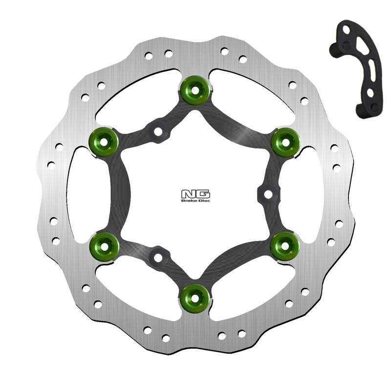 NG BRAKES Bremsscheiben Kit Wave schwimmend Oversize