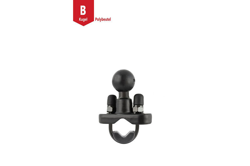 RAM MOUNTS U-Bolt Rail Base Ø 12.7mm to 31.8mm - B Size Ball