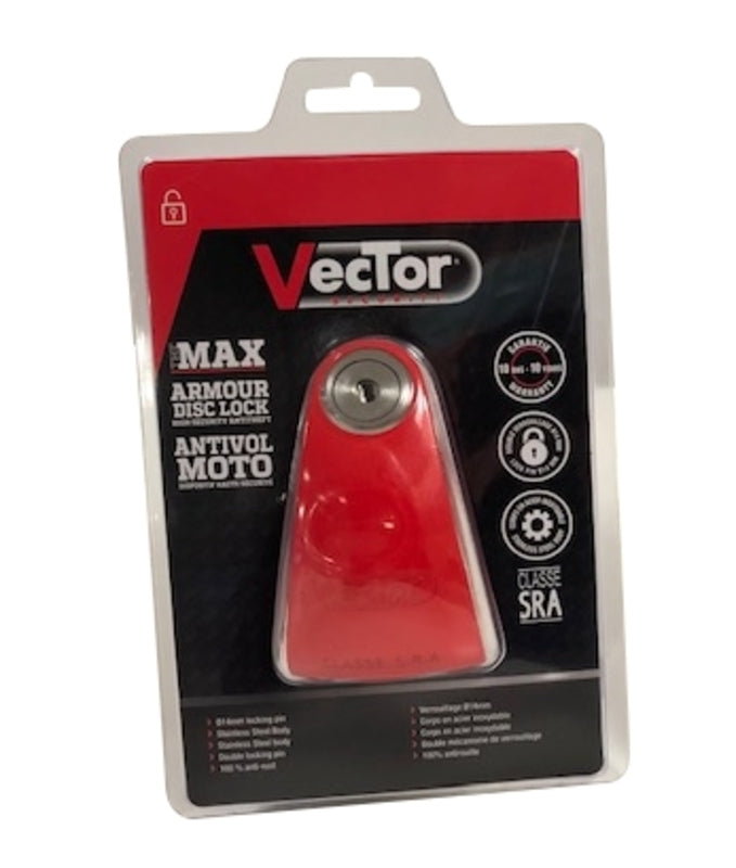 VECTOR The Max Armour Disc Lock - Ø14mm - SRA Certified