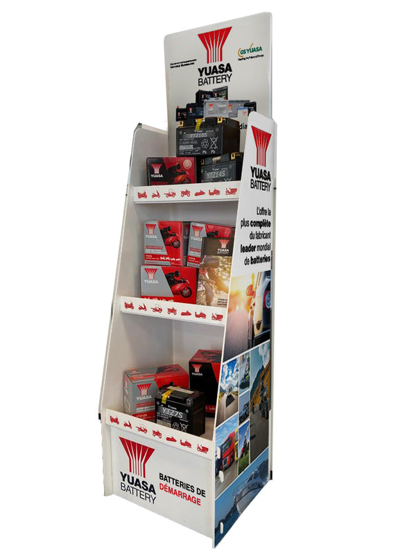YUASA Battery Display