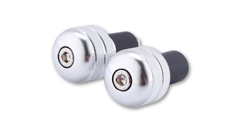 SHIN YO Lenkergewicht, silber, gerändelt, für Stahllenker