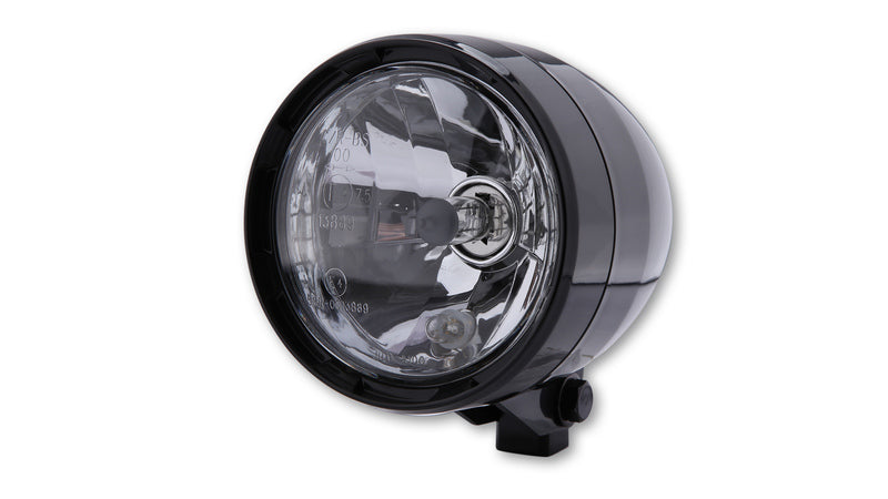 SHIN YO ABS Scheinwerfer mit Standlicht, Schwarz, HS1, untere Befestigung