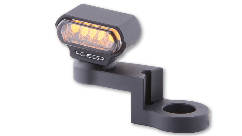 HIGHSIDER LED Blinker mit CNC Spiegelbefestigung TYP 1
