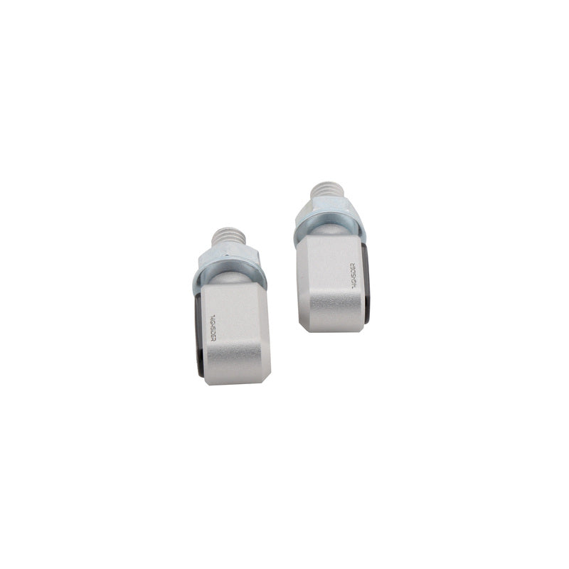 HIGHSIDER CNC 2in1 LED Blinker/Positionslicht Little Bronx, silber, getönt, E-geprüft, Paar