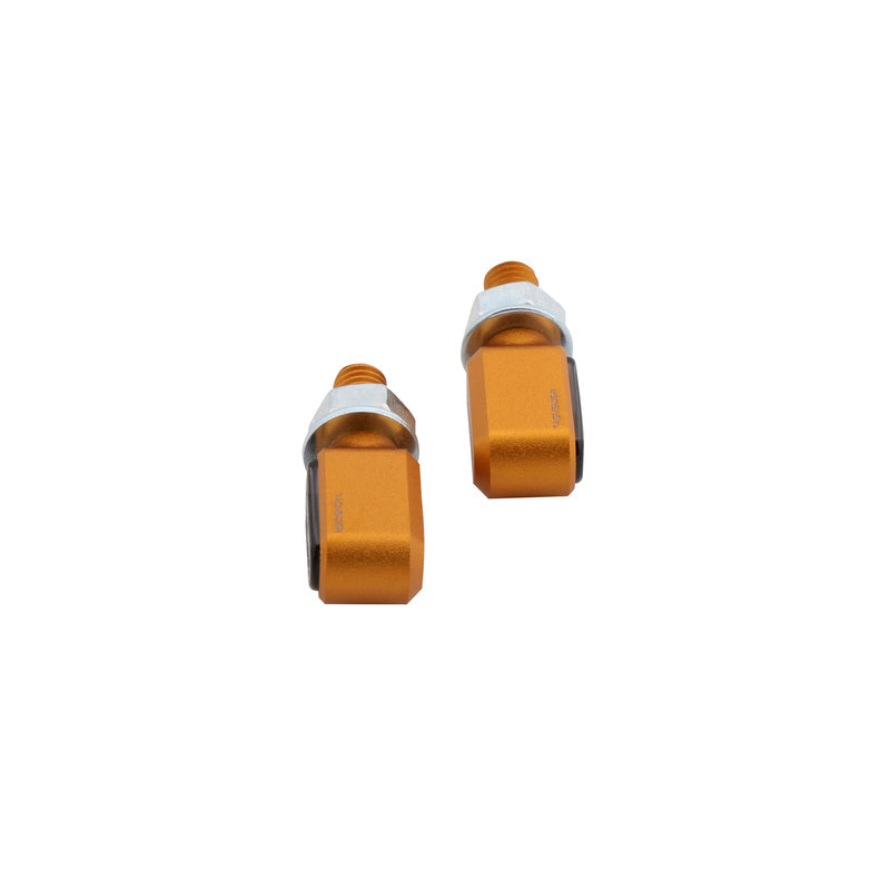 HIGHSIDER CNC 2in1 LED Blinker/Positionslicht Little Bronx, gold, getönt, E-geprüft, Paar