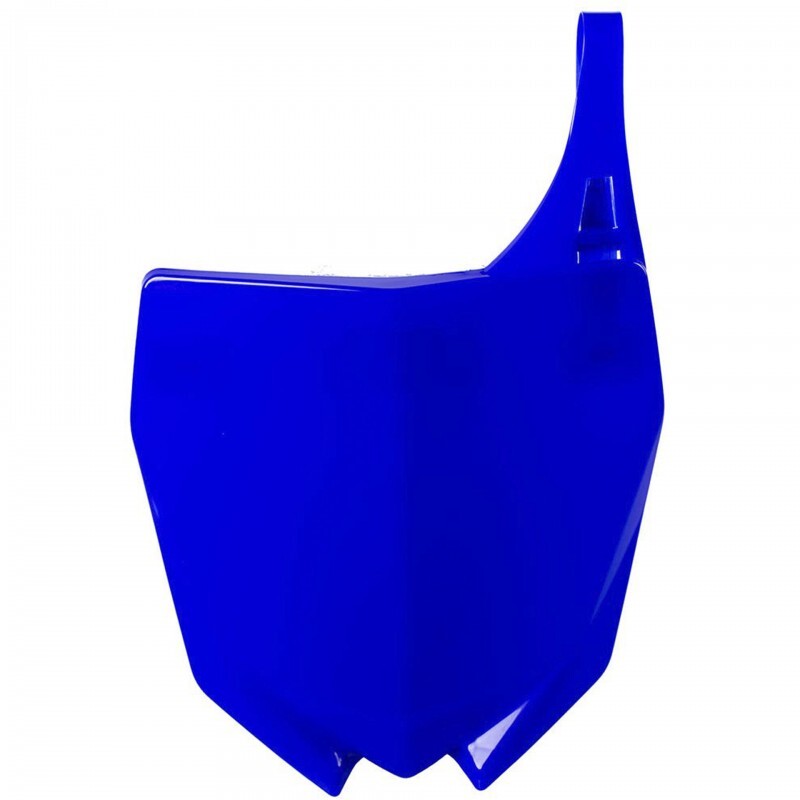 POLISPORT Front Number Plate - Blue Yamaha YZ85
