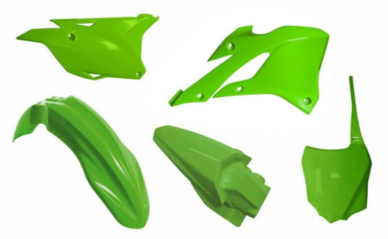 RACETECH Plastik Kit - OEM Color (22) Kawasaki KX85/112