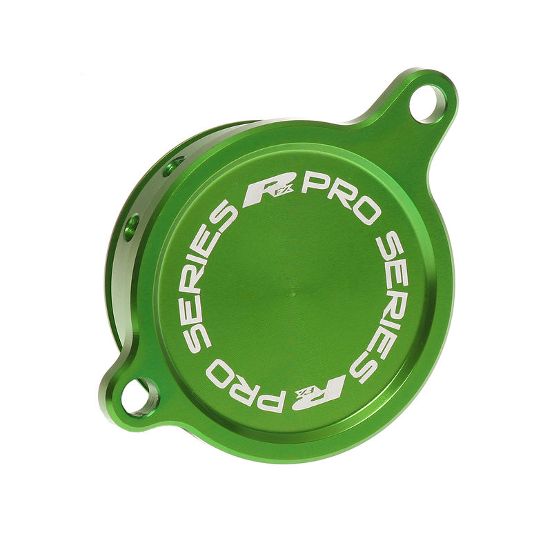 RFX Pro Ölfilterdeckel (Grün) - Kawasaki KXF450
