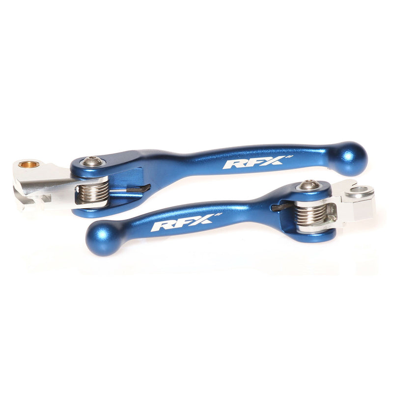 RFX Race Geschmiedeter flexibler Hebelsatz (Blau) - Yamaha WRF 250-450