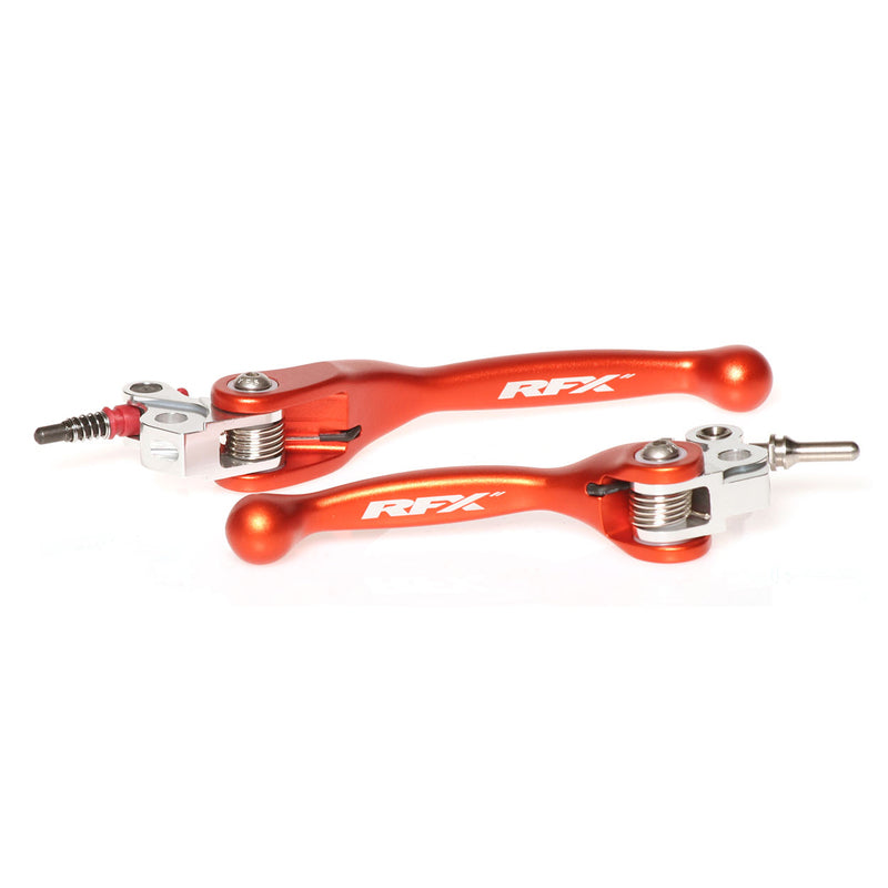 RFX Race Geschmiedeter flexibler Hebelsatz (Orange) - KTM SX 65