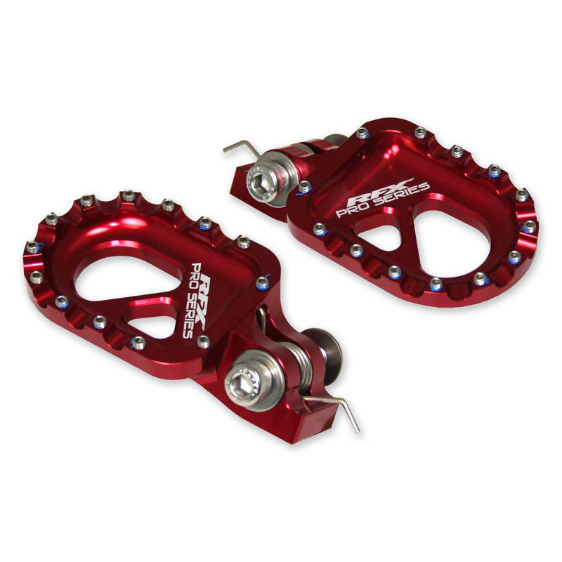 RFX Pro CNC Aluminium Trials Fußraste (Schwarz) Universal - Gas-Gas/Beta/Sherco/Montesa