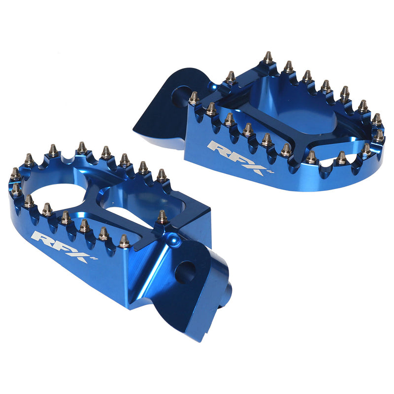 RFX Pro CNC Aluminium Trials Fußraste (Blau) Universal - Gas-Gas/Beta/Sherco/Montesa
