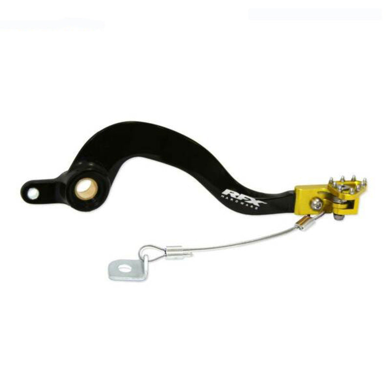 RFX Pro ST Bremshebel hinten (schwarz/gelb) - Suzuki RM125