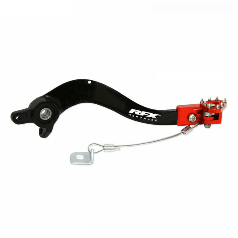 RFX Pro FT Hinterradbremshebel (Schwarz/Orange)