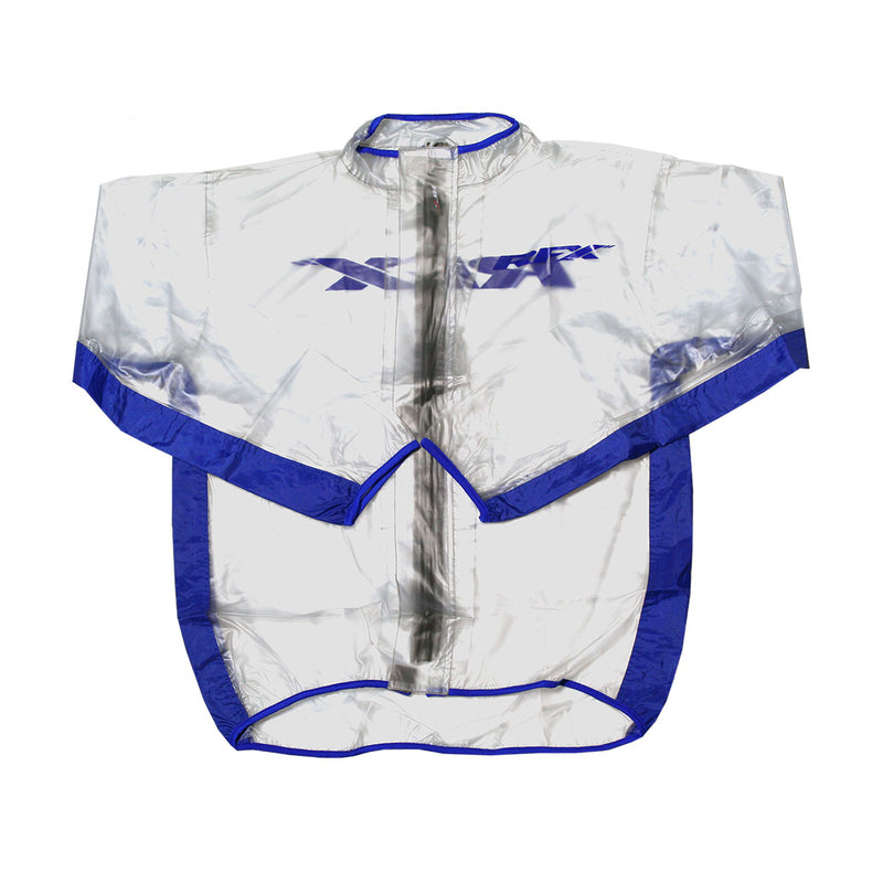 RFX Sport Regenjacke (Transparent/Blue) Erwachsene Größe L