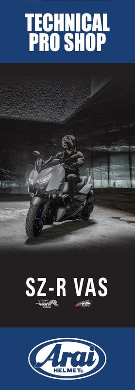 ARAI SZ-VAS magnetisches banner 49x140cm