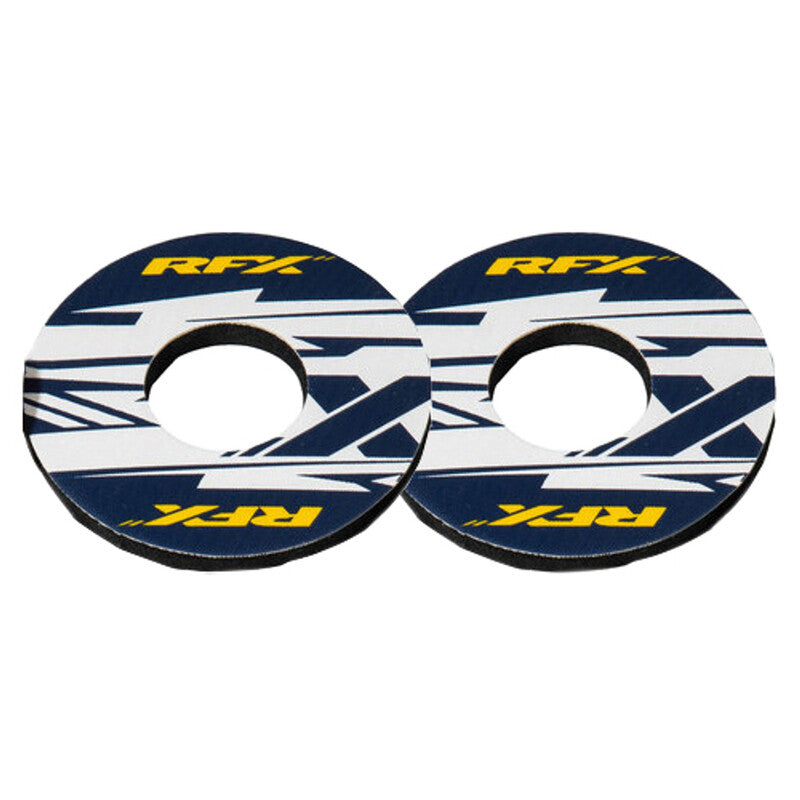 RFX Sport Griffscheiben (X Blau/Gelb) Paar