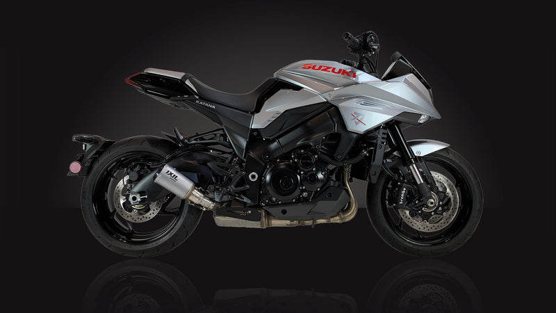 IXIL RC Edelstahl Endtopf Suzuki GSX 1000 S/F, 15-20, Katana, 19-20