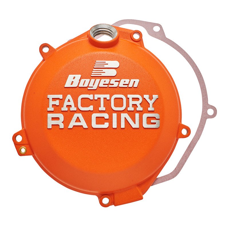 BOYESEN Factory Racing Kupplungsdeckel Orange  - KTM SX85