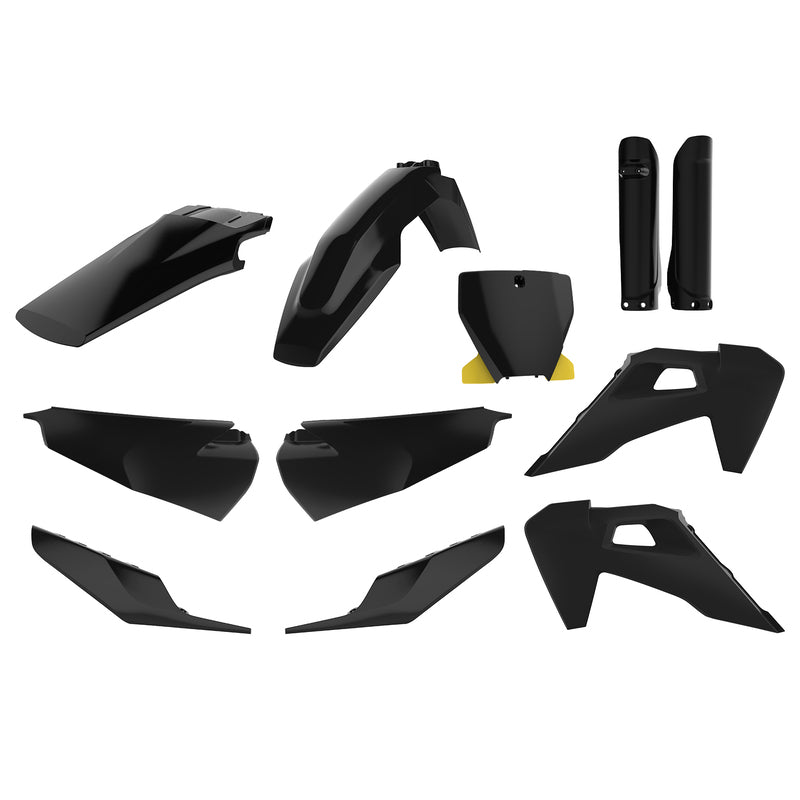 POLISPORT Plastik-Kit Schwarz