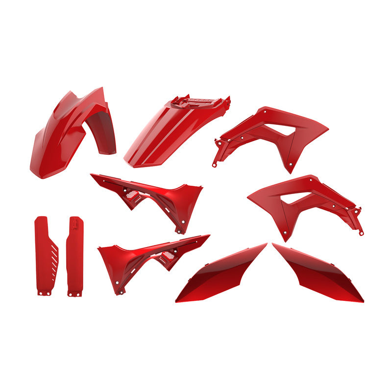POLISPORT Plastik-Kit Rot - Honda CRF 150L