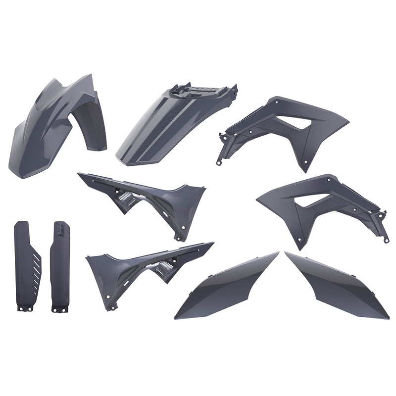 POLISPORT Plastik-Kit Grau - Honda CRF 150L