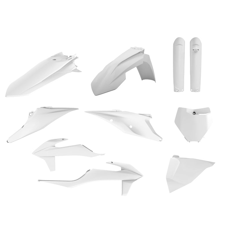 POLISPORT Plastik-Kit Weiss - KTM SX/SX-F
