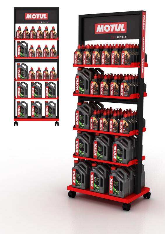 MOTUL Großes Display