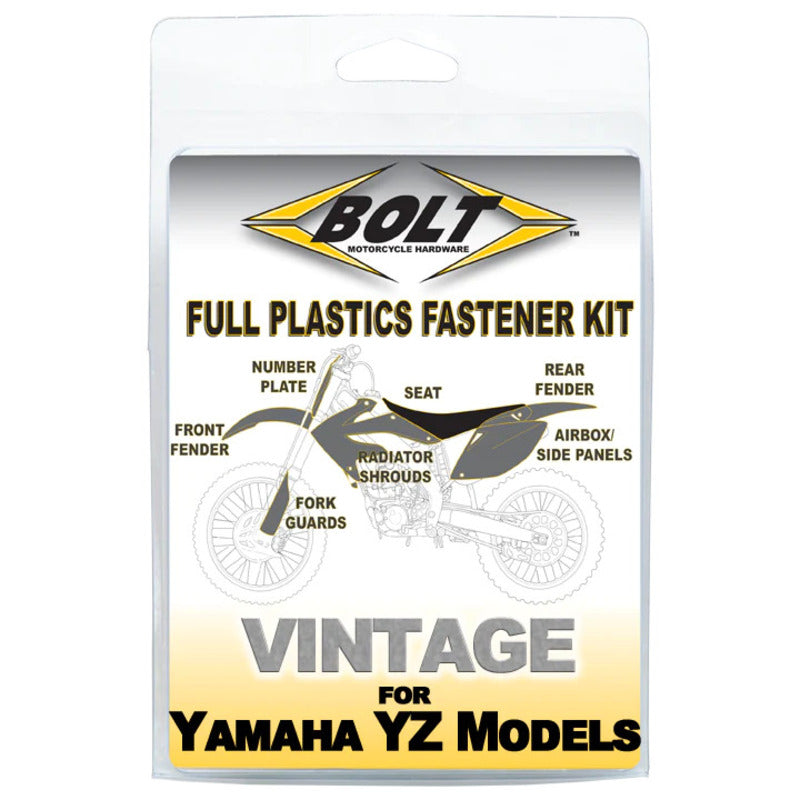 BOLT Vollkunststoff-Befestigungssatz - YAMAHA