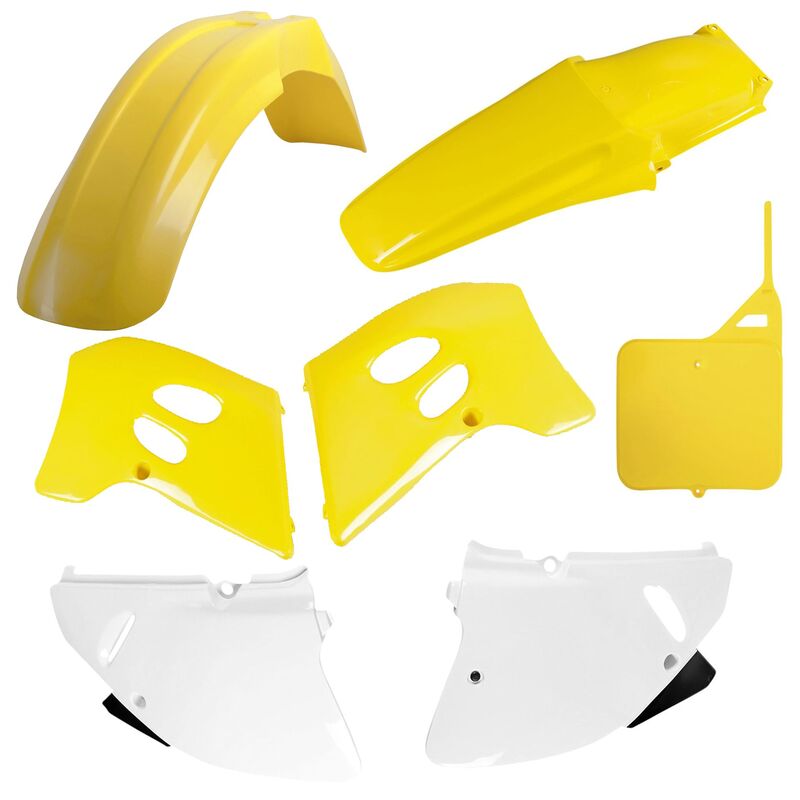 POLISPORT Plastik-Kit Originalfarbe  - Suzuki RM 125 (93-95)