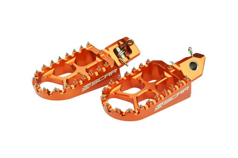 SCAR Evolution Fußrasten Orange
