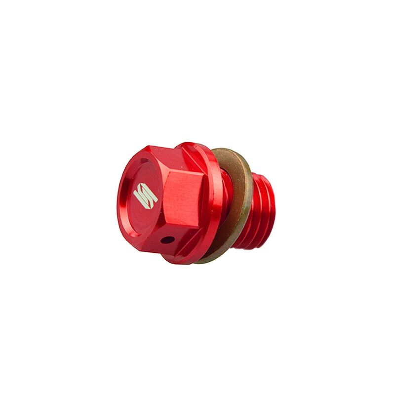 SCAR Magnetische Ölablassschraube Rot