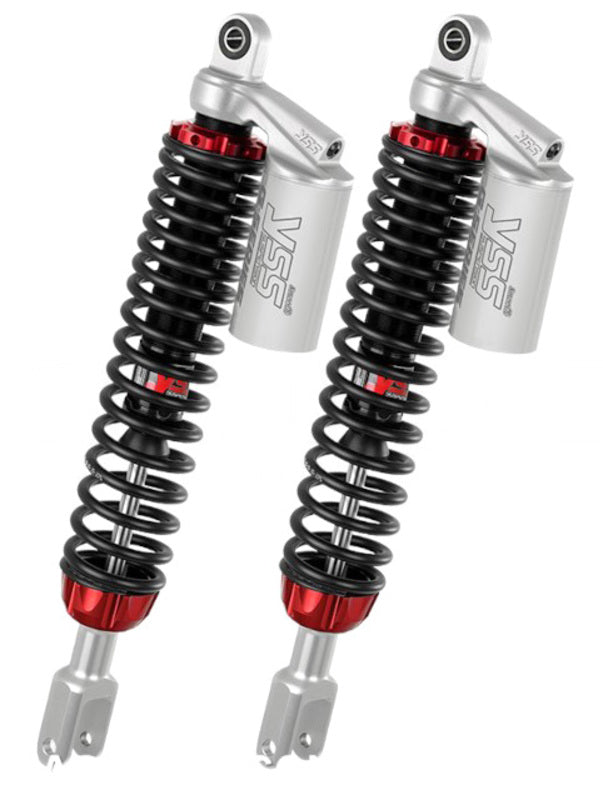 YSS-Hinterrad-Dämpfer mit zwei Federbeinen, externer Ausgleichsbehälter, Gas, Eco Line