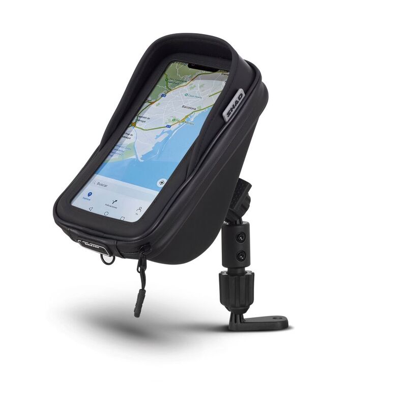 SHAD Smartphone-Halter mit Tasche (Spiegelbefestigung)