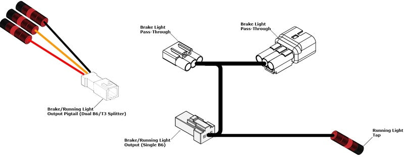 DENALI Bremslicht- Kabeladapter