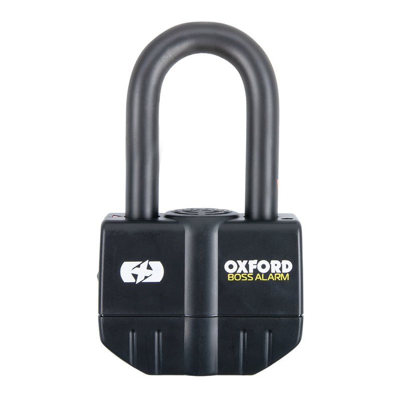 OXFORD Boss Alarm 16mm Vorhängeschloss Schwarz