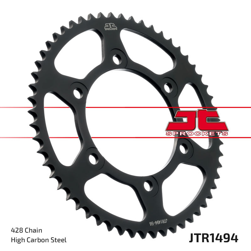 JT SPROCKETS Standard Stahlritzel hinten - 428