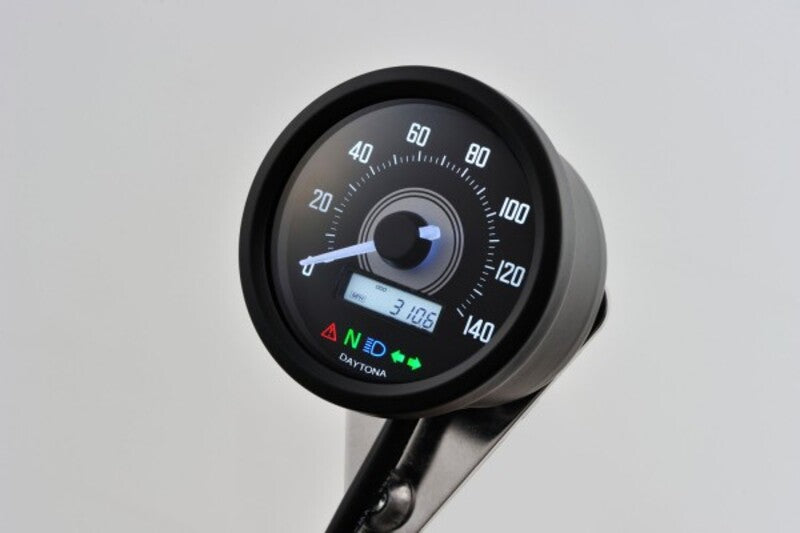 DAYTONA Tacometer 140 km/h/mph inkl. Kontrollanzeigen