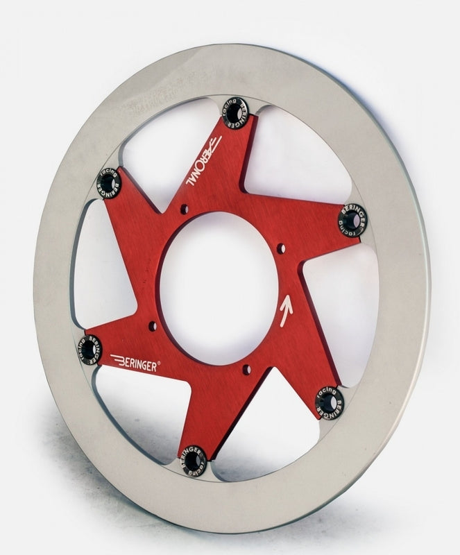 BERINGER Aeronal-Gusseisen-Bremsscheibe schwimmend gelagert