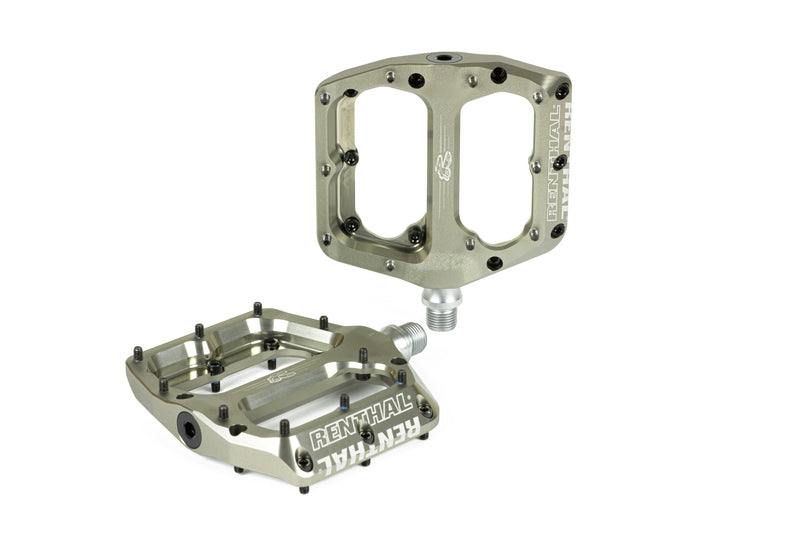 RENTHAL CYCLE Revo-F Flachpedal Alu/Gold