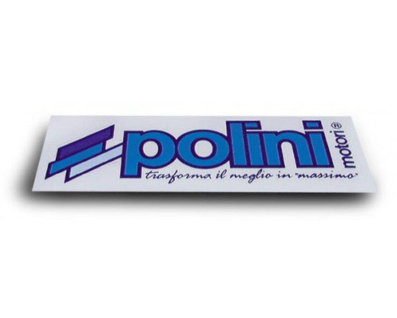 POLINI Aufkleber Polini 12 x 4cm