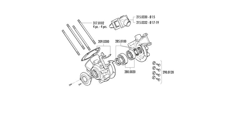 POLINI Motor Kurbelgehäuse