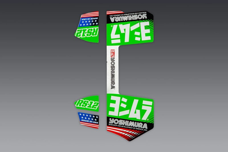 YOSHIMURA RS-12 Aufkleber Kit