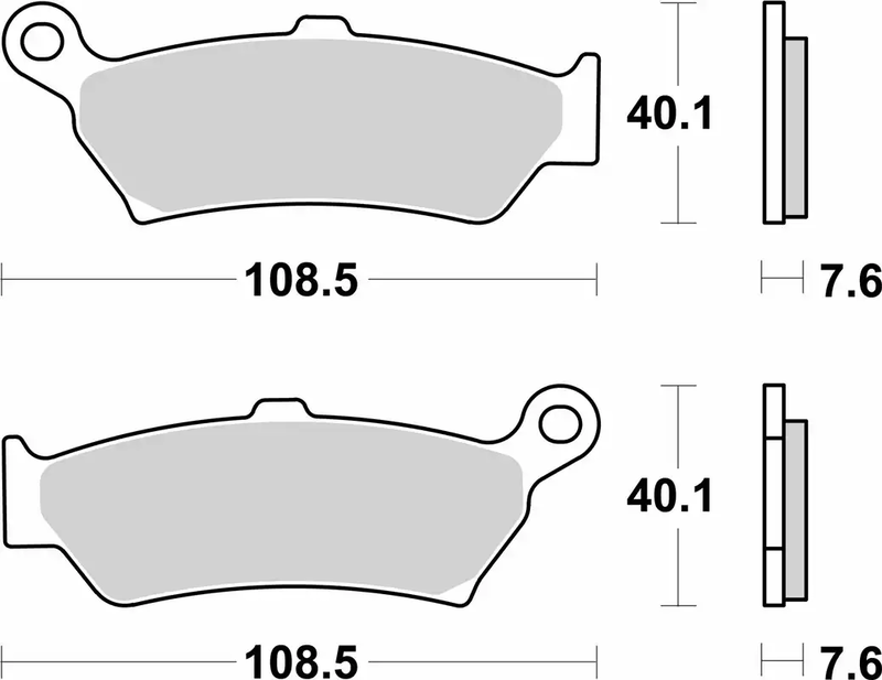 BREMBO Off-Road Sintermetall Bremsbeläge - 07BB43SP