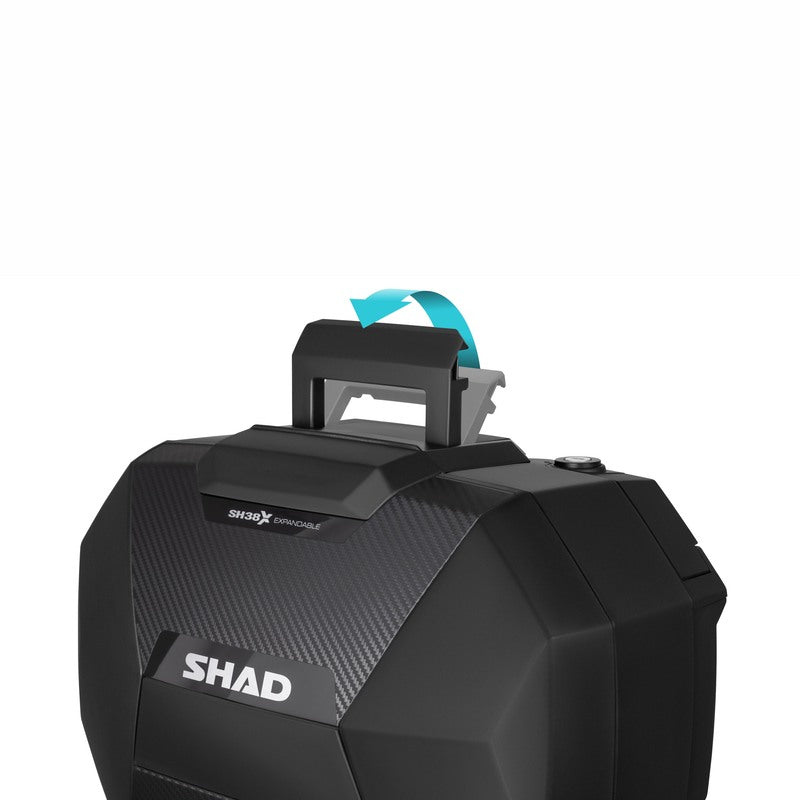SHAD SH38X Carbon Expandierbare Seitenkoffer Set