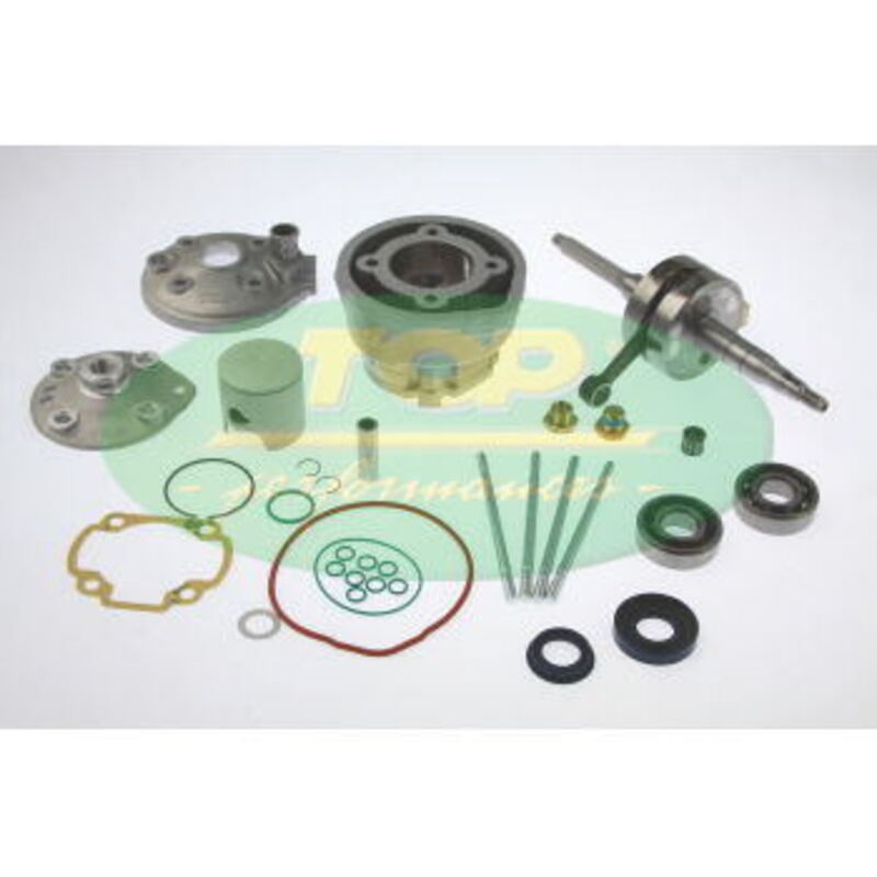 TOP PERFORMANCE Maxi Kit 86cc "TPR" für Minarelli/Yamaha LC Scooter Motor - Aluminium Zylinder ø 50 - Hub 44 mm