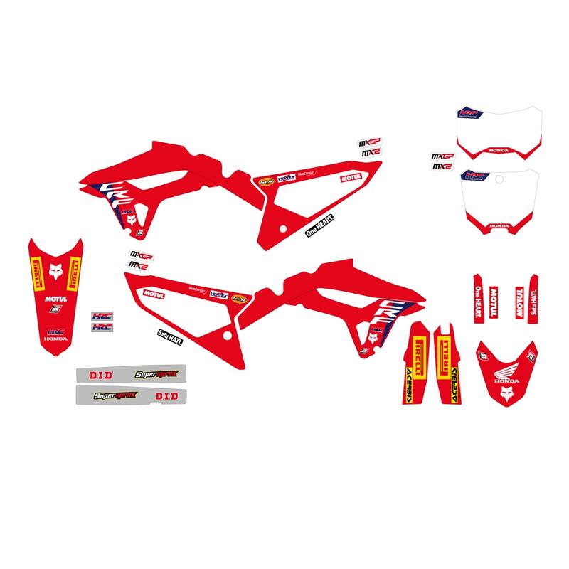BLACKBIRD Sticker Set Replica Team HRC