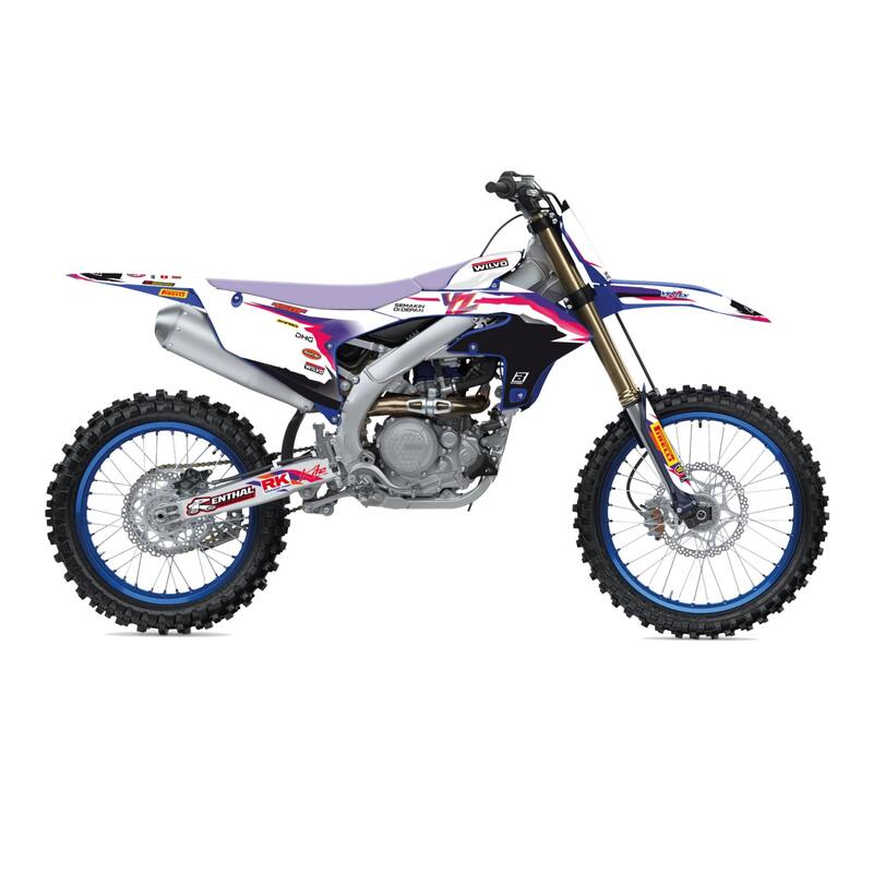 BLACKBIRD Aufklebersatz Yamaha Factory 23 50th Anniversary