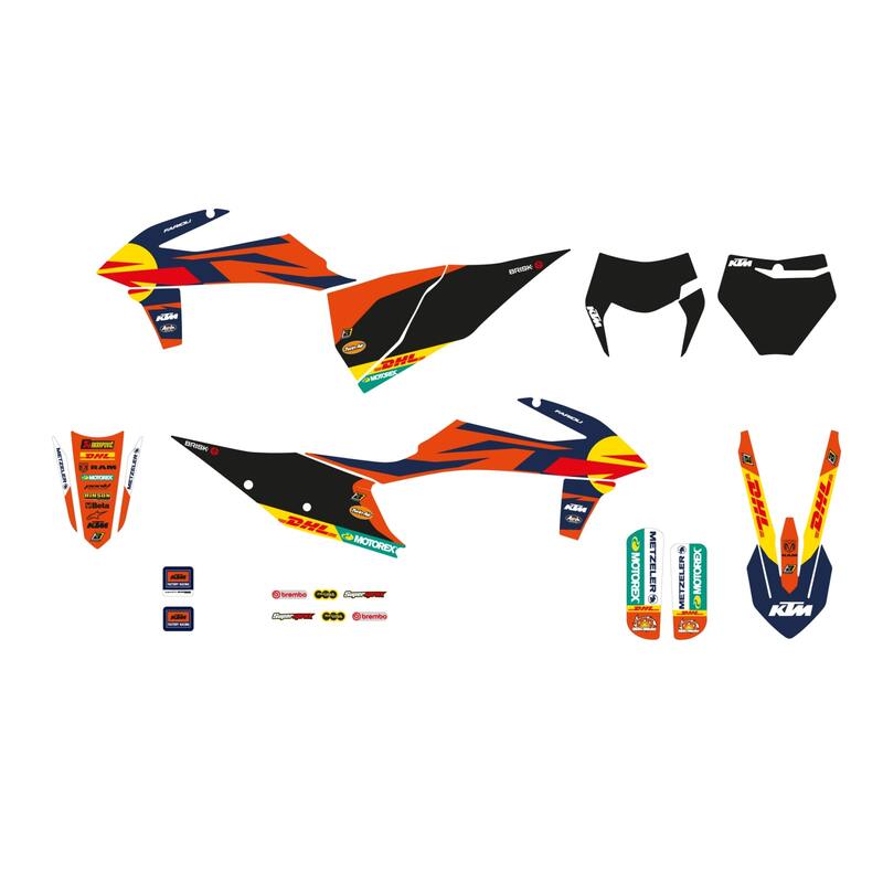 BLACKBIRD Aufkleber Set Replica KTM Factory 23 KTM
